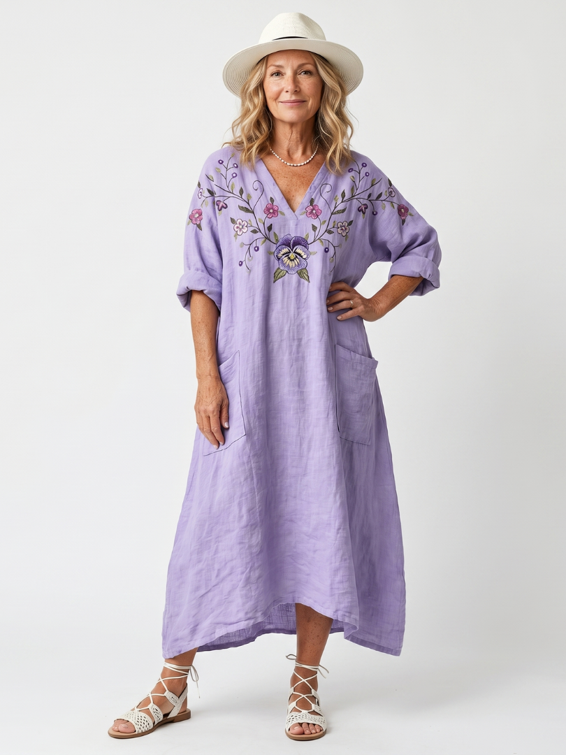 Tavi | Floral Midi Dress