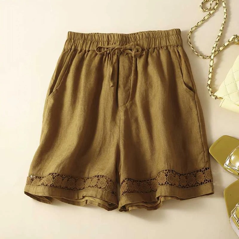 Casual Floral Print Shorts