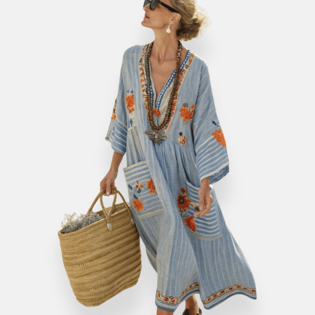 Elegant and Airy Kaftan Dress