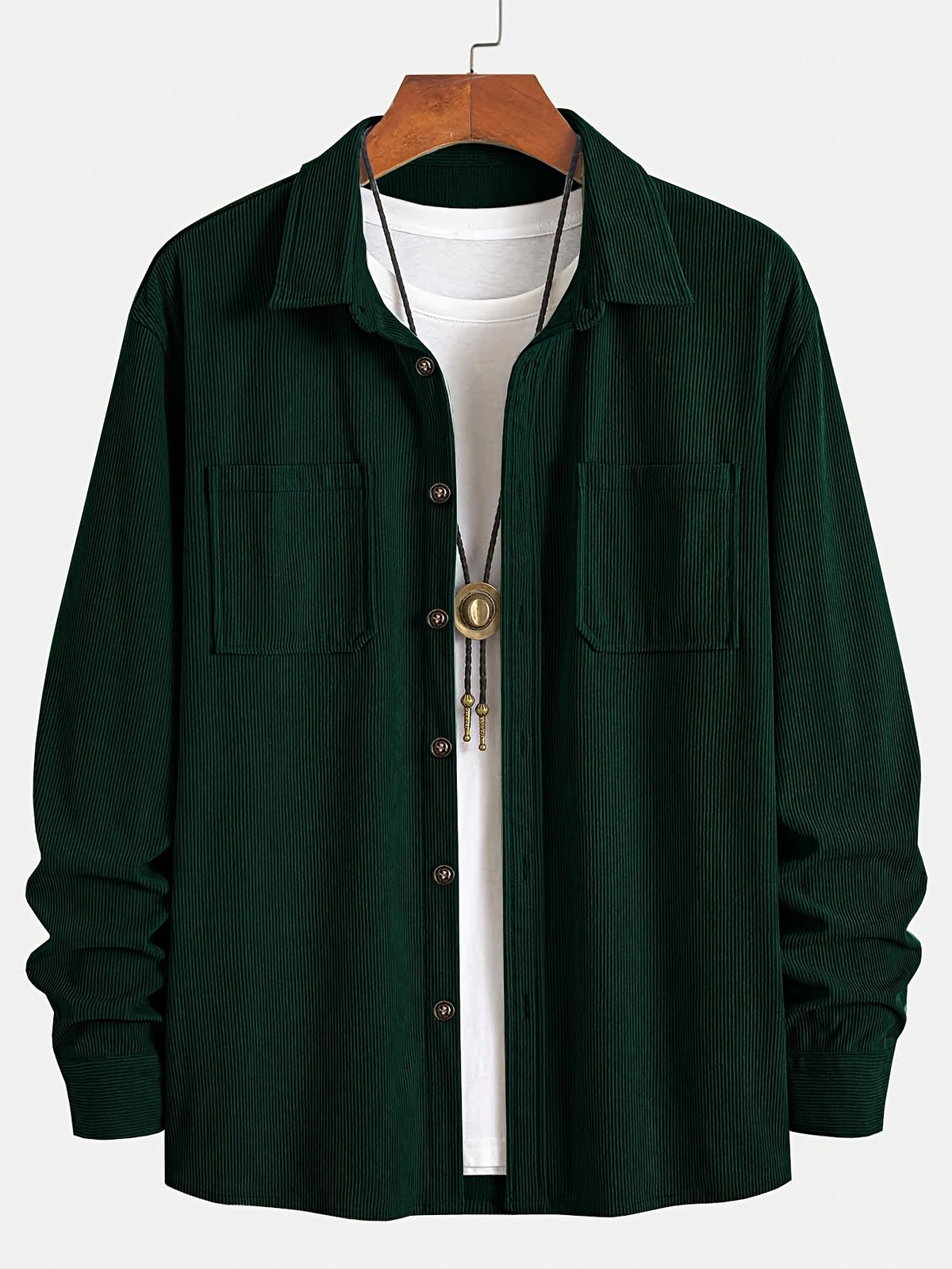 Bryce | Textured Ribbed Outer Shirt