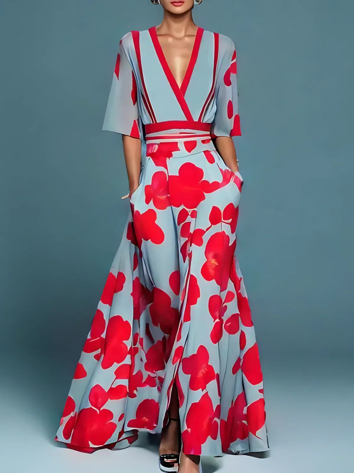 Chic Floral Dress