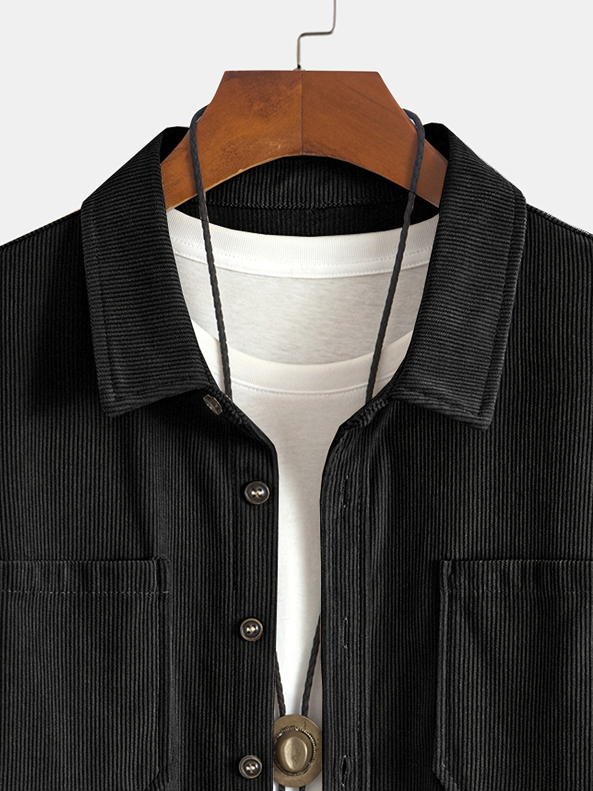 Bryce | Textured Ribbed Outer Shirt