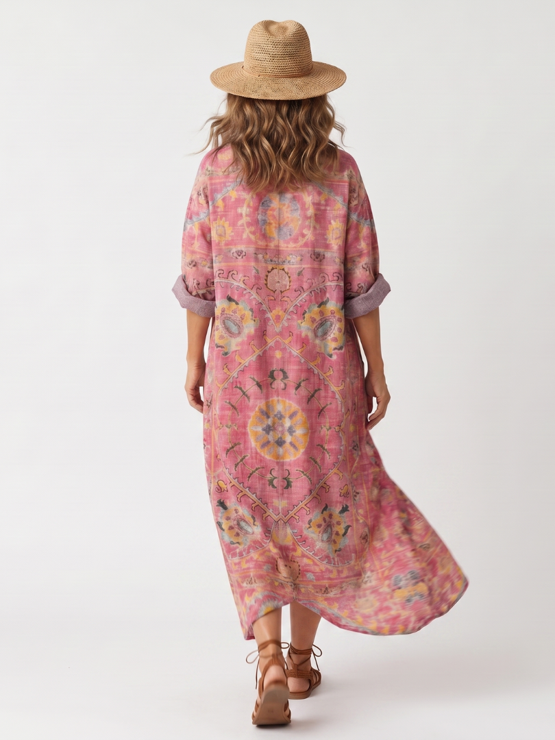 Tilda | Abstract Midi Dress