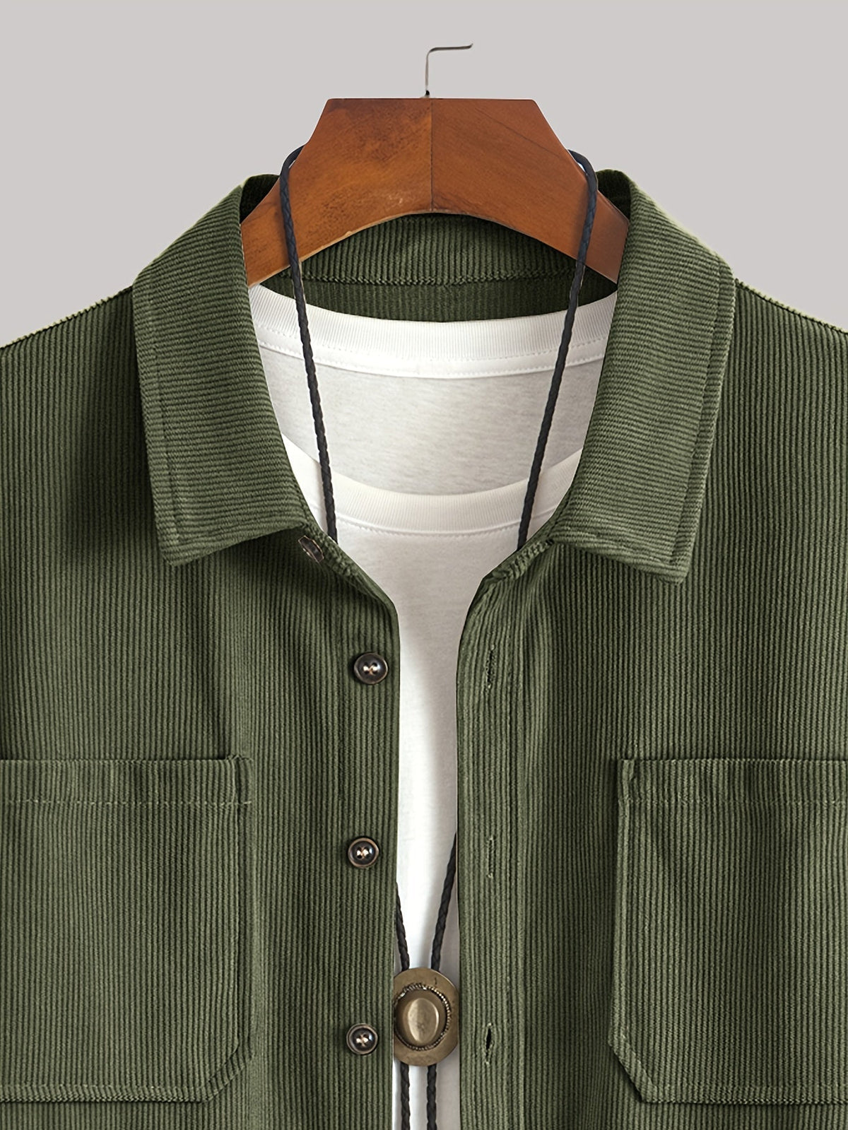 Bryce | Textured Ribbed Outer Shirt