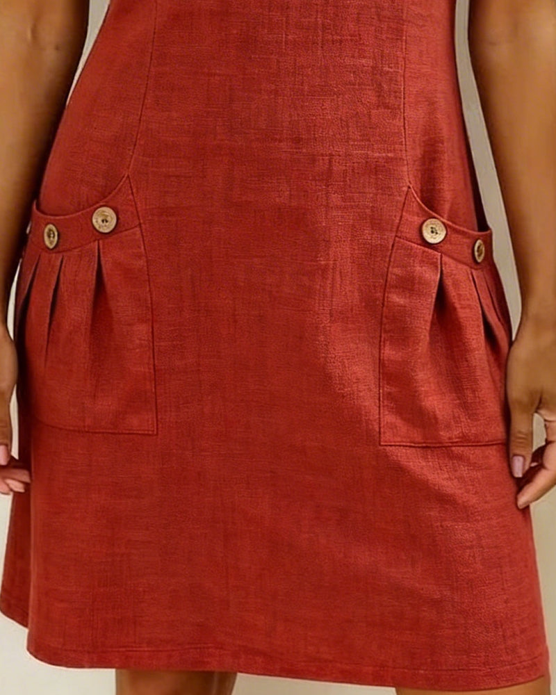 Lina Dress | Natural Elegance for Every Day