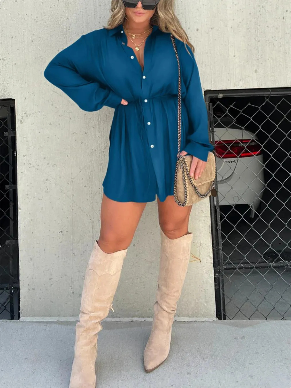 Trendy Satin Jumpsuit