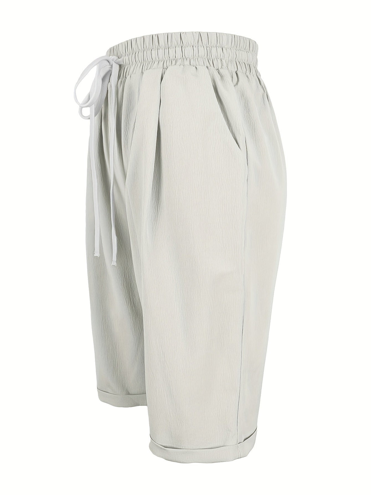 Relaxed Fit Capri Pants