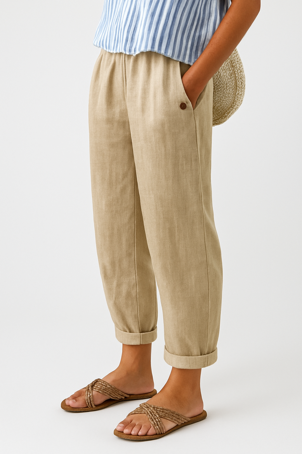 Chic Pants with Side Pockets