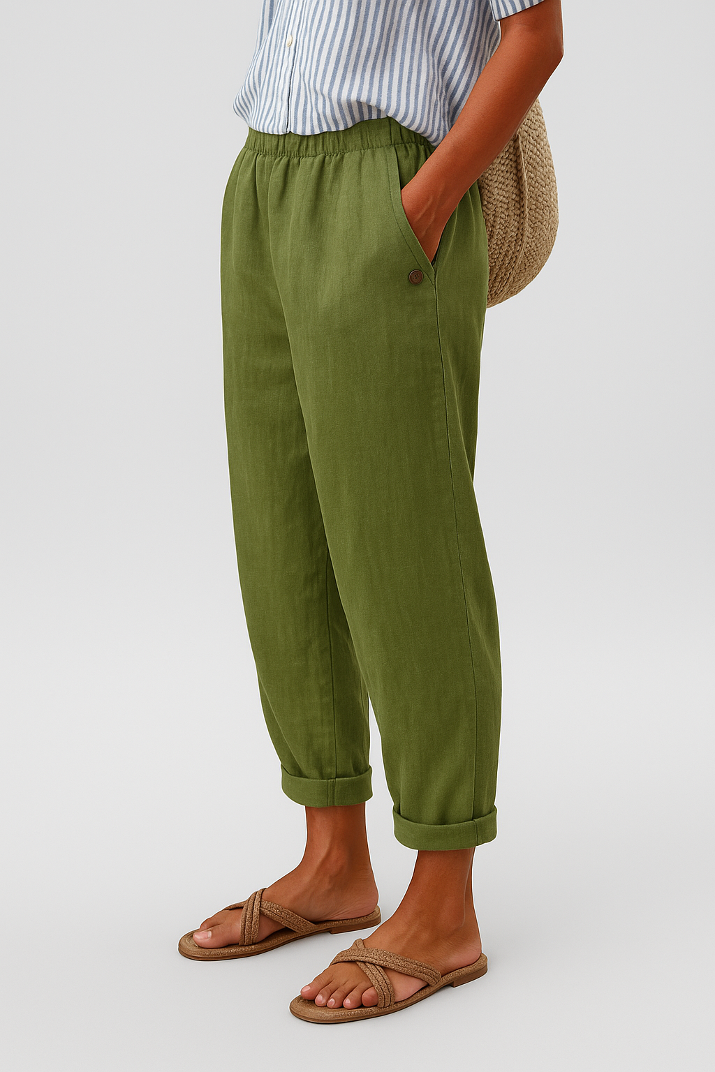 Chic Pants with Side Pockets
