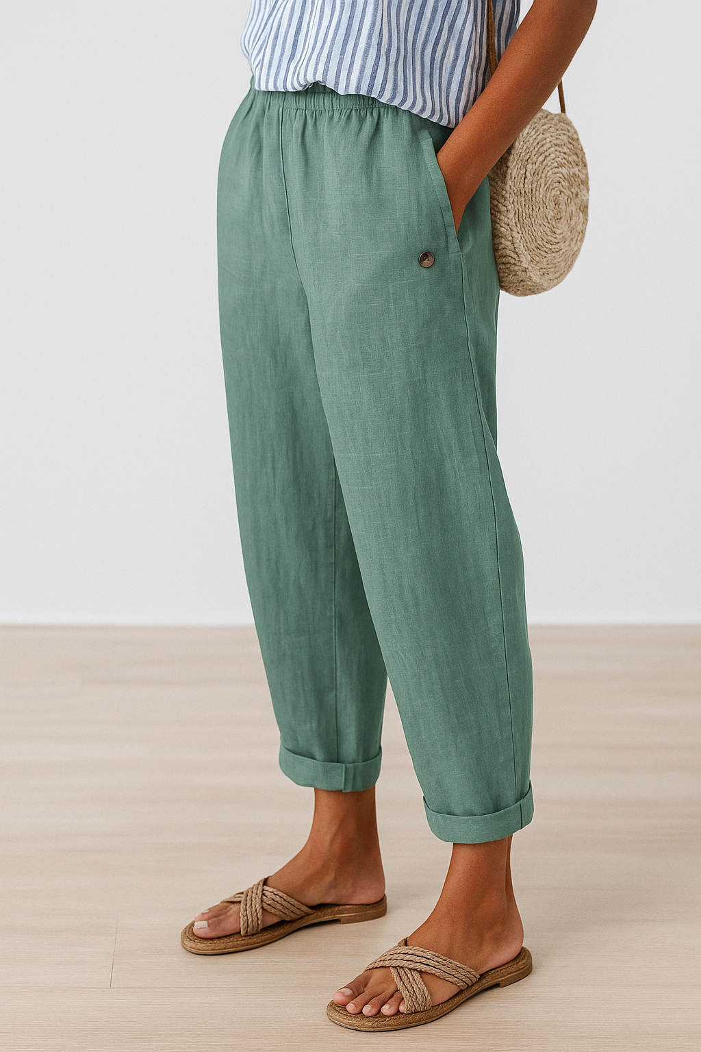 Chic Pants with Side Pockets