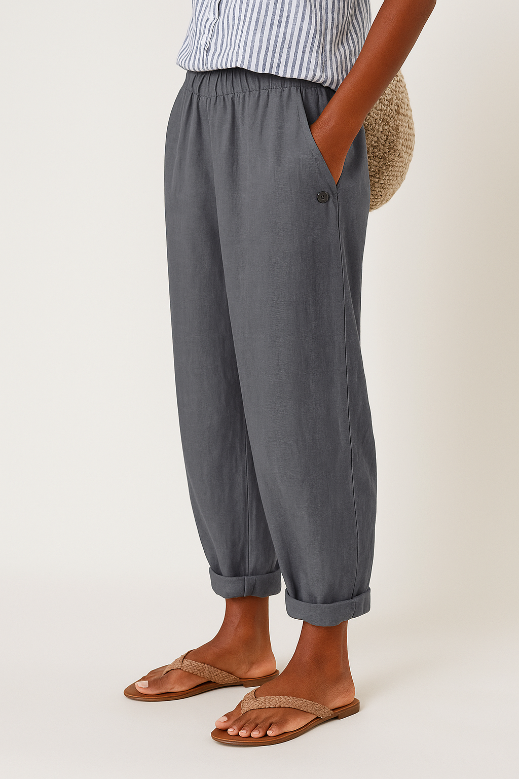 Chic Pants with Side Pockets