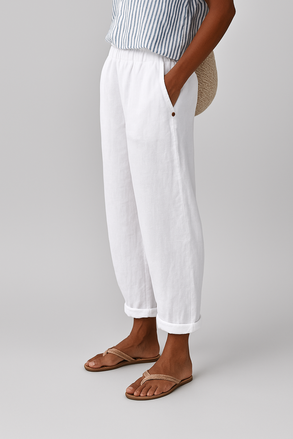 Chic Pants with Side Pockets