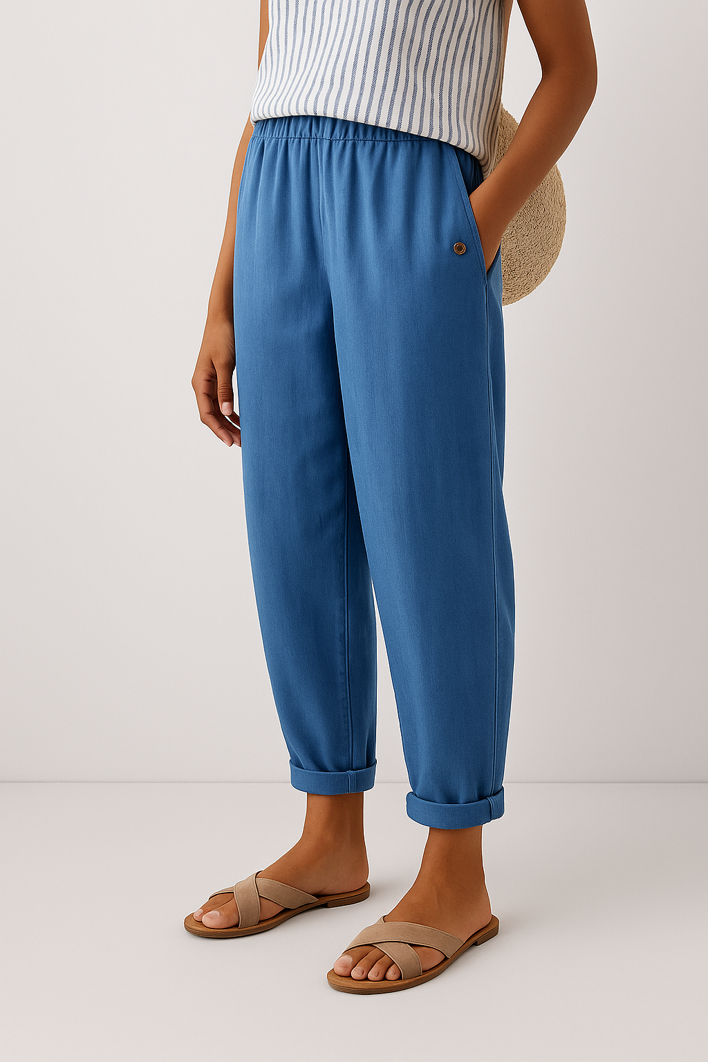 Chic Pants with Side Pockets