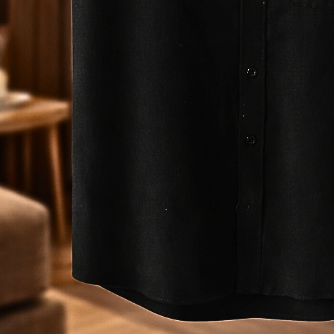 Elegant Short Sleeve Linen Shirt