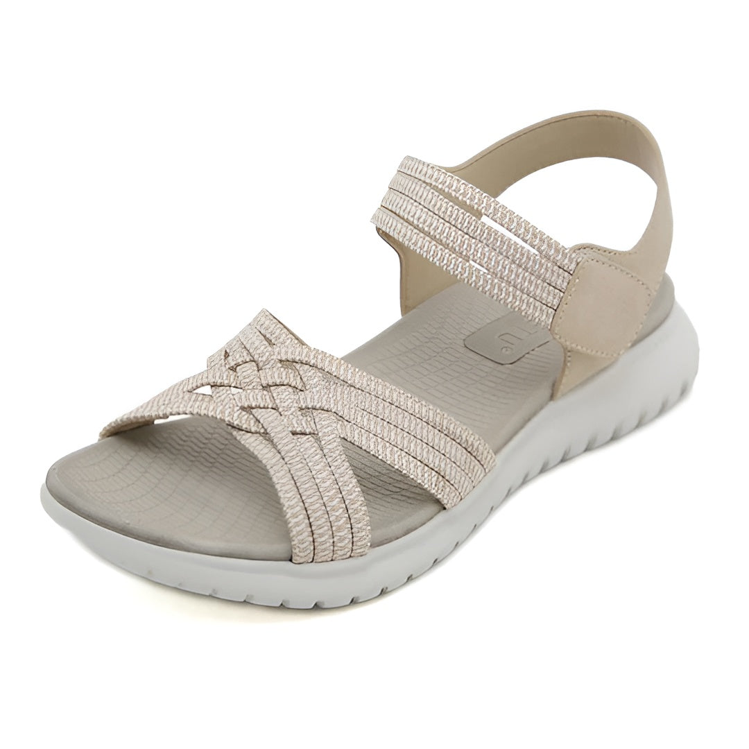 Cleo | Comfortable Quilted Sandals