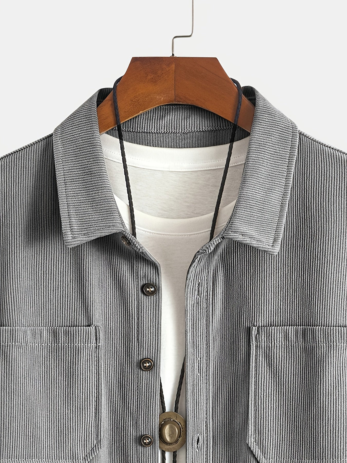 Bryce | Textured Ribbed Outer Shirt
