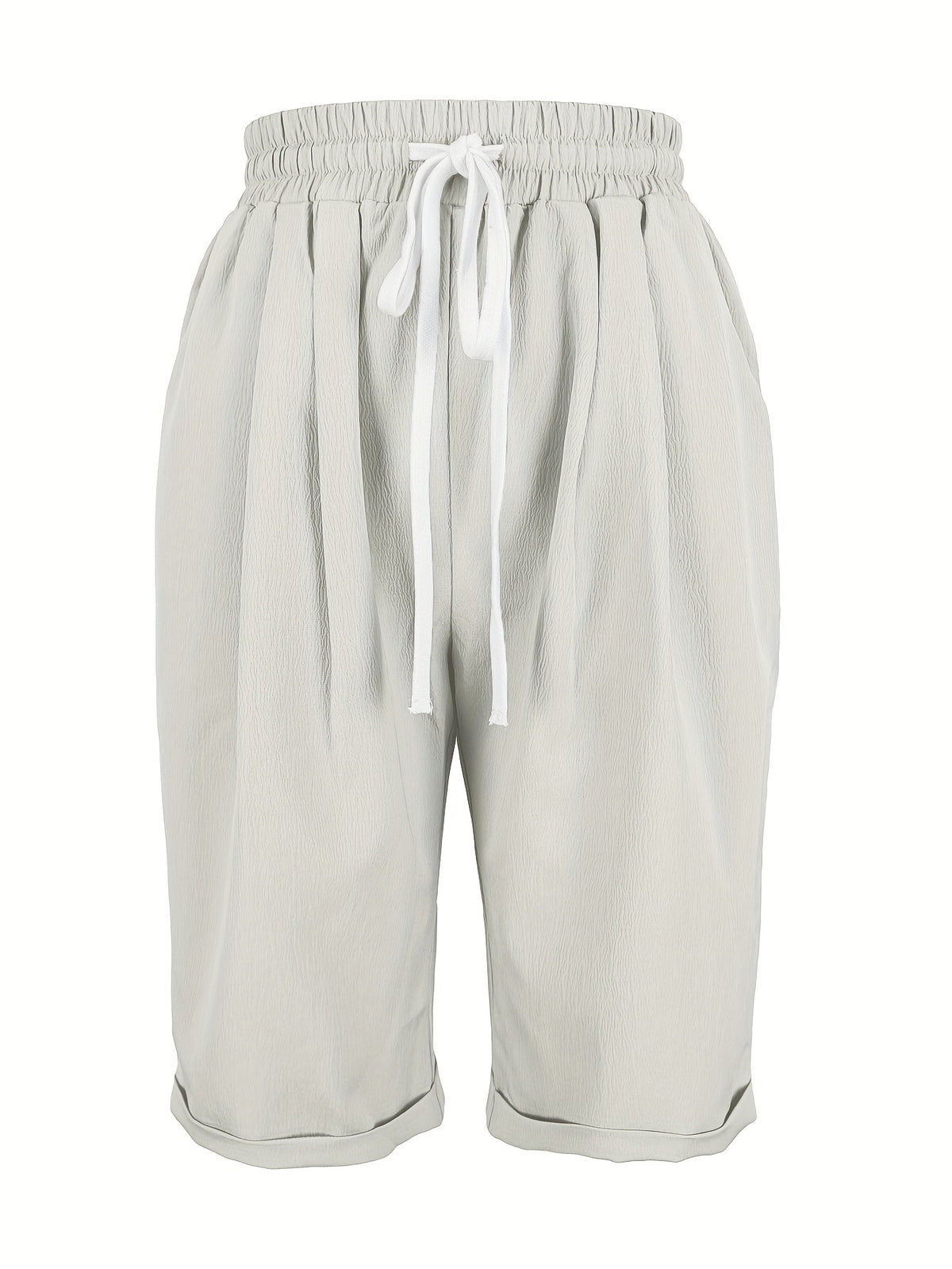 Relaxed Fit Capri Pants