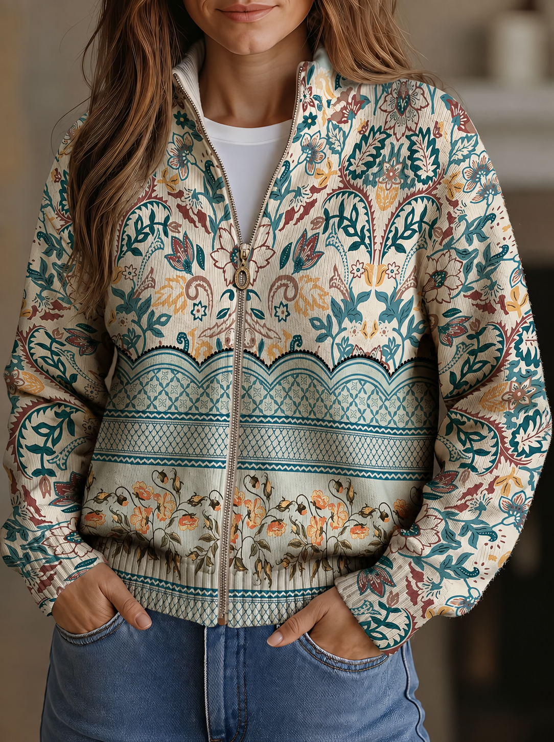 Sybilla | Botanical Cardigan