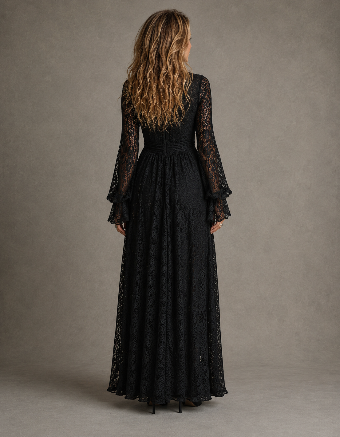 Charlotte | V-Neck Maxi Dress