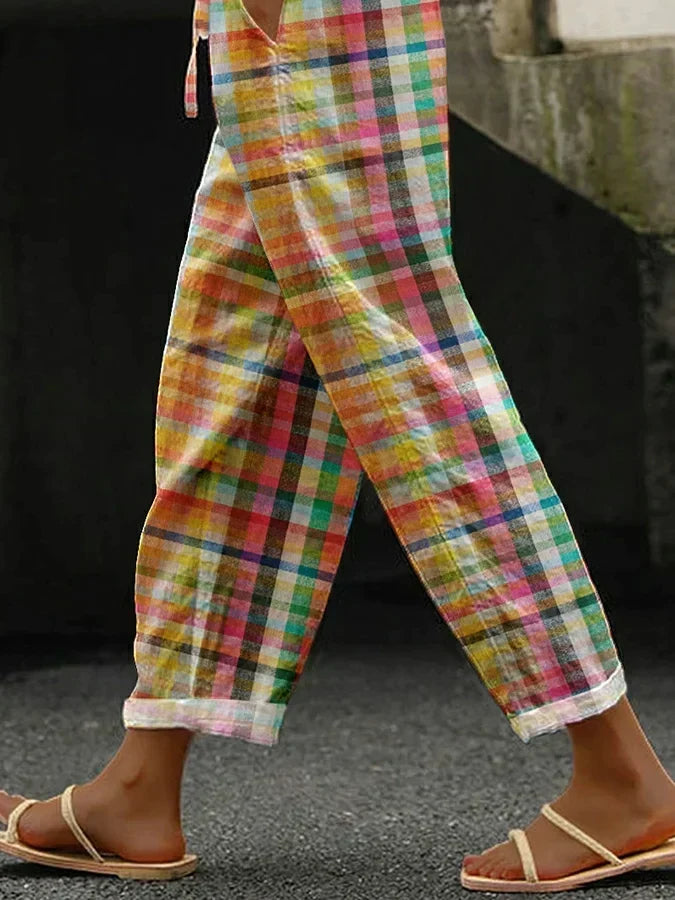 Comfortable Plaid Pants