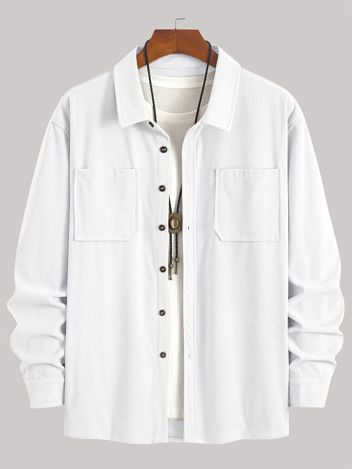 Bryce | Textured Ribbed Outer Shirt