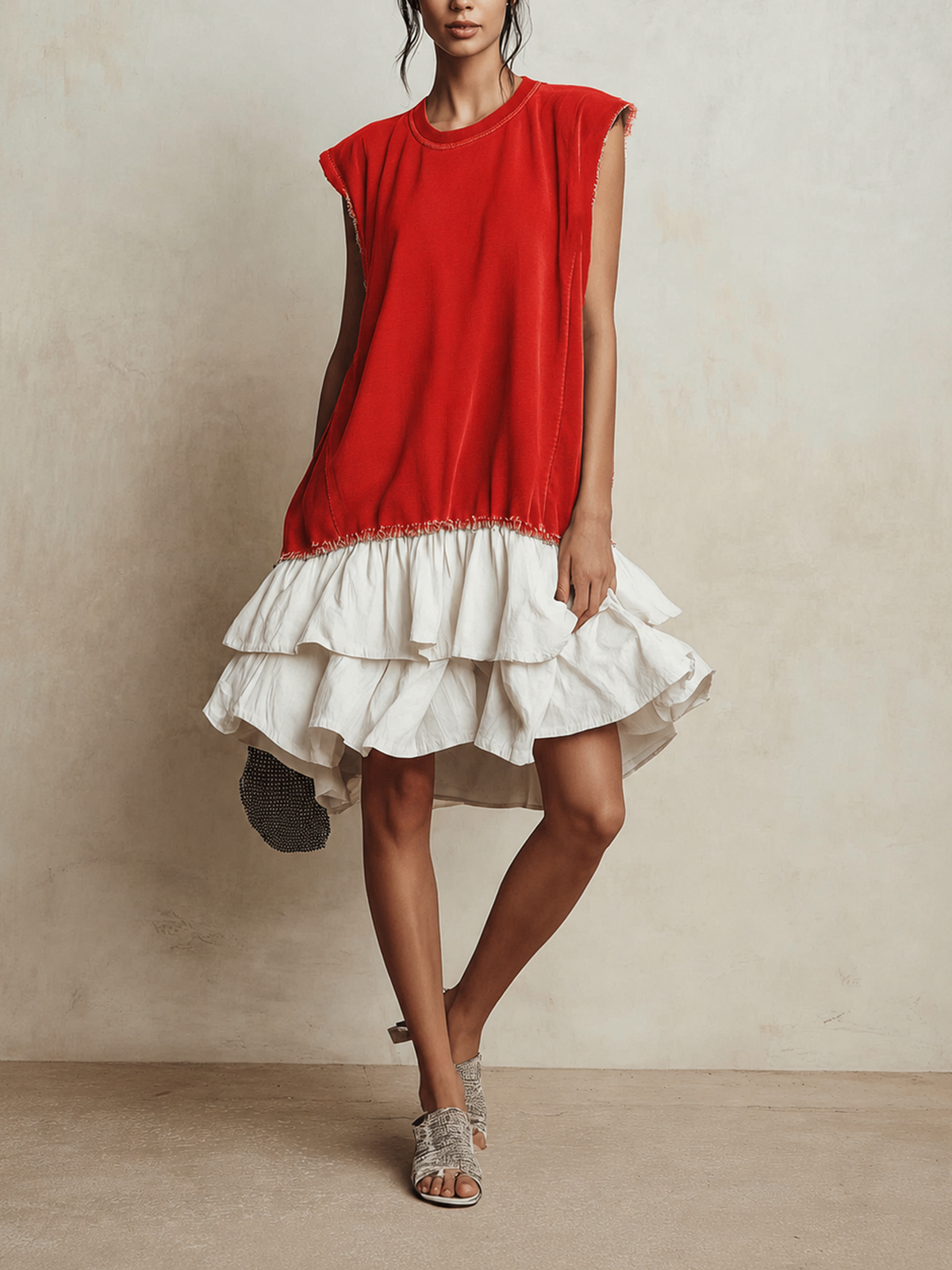 Ilaria | Relaxed Colour-Block Dress