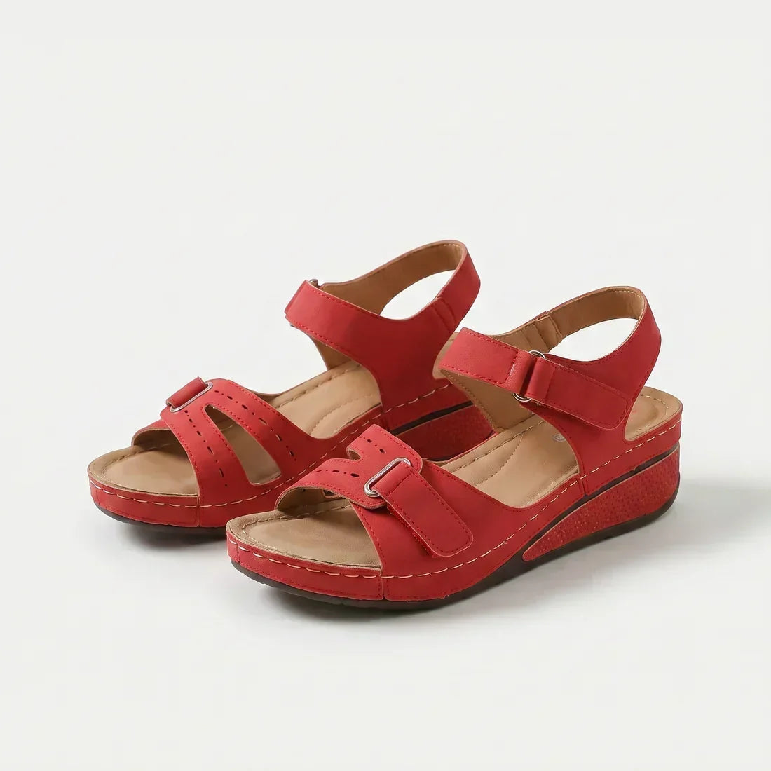 Coralie | Comfort Wedge Sandals with Cushioning