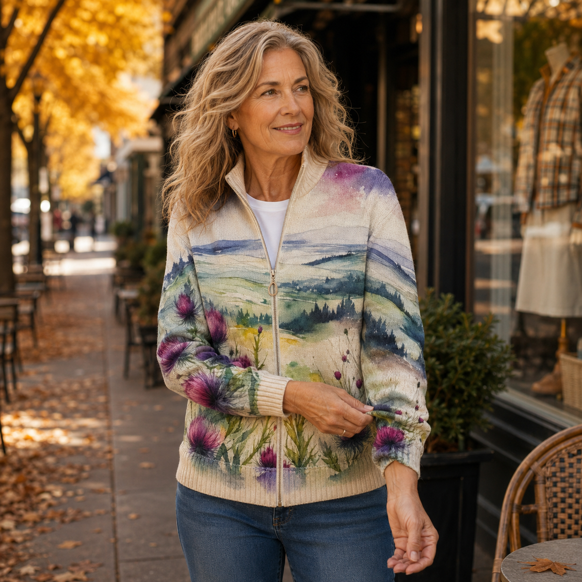 Zelda | Plaid Cardigan