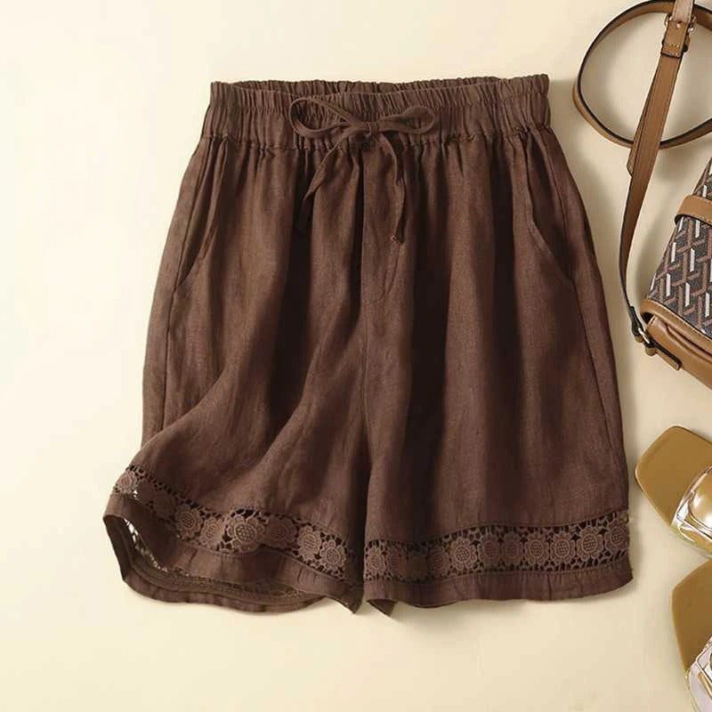 Casual Floral Print Shorts