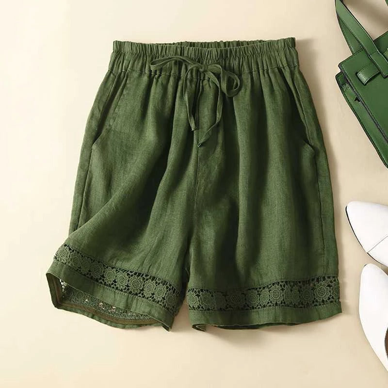 Casual Floral Print Shorts