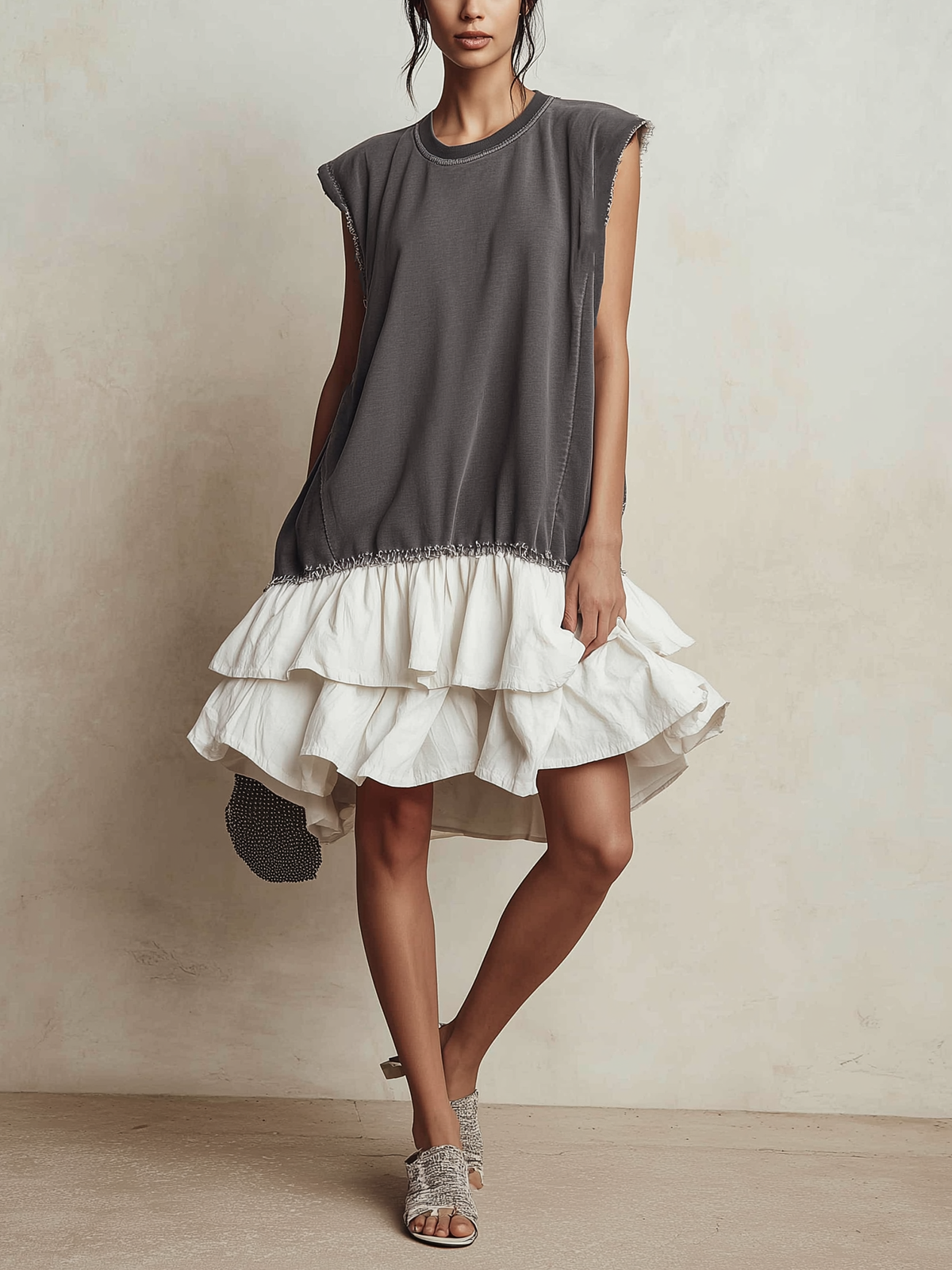 Ilaria | Relaxed Colour-Block Dress