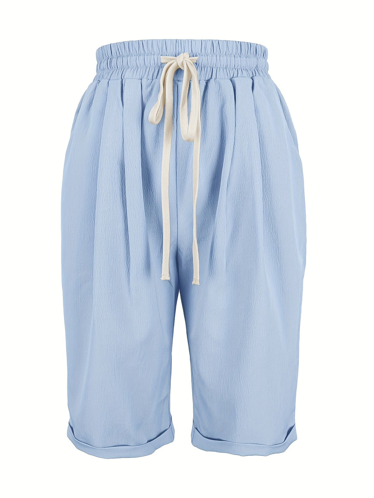 Relaxed Fit Capri Pants