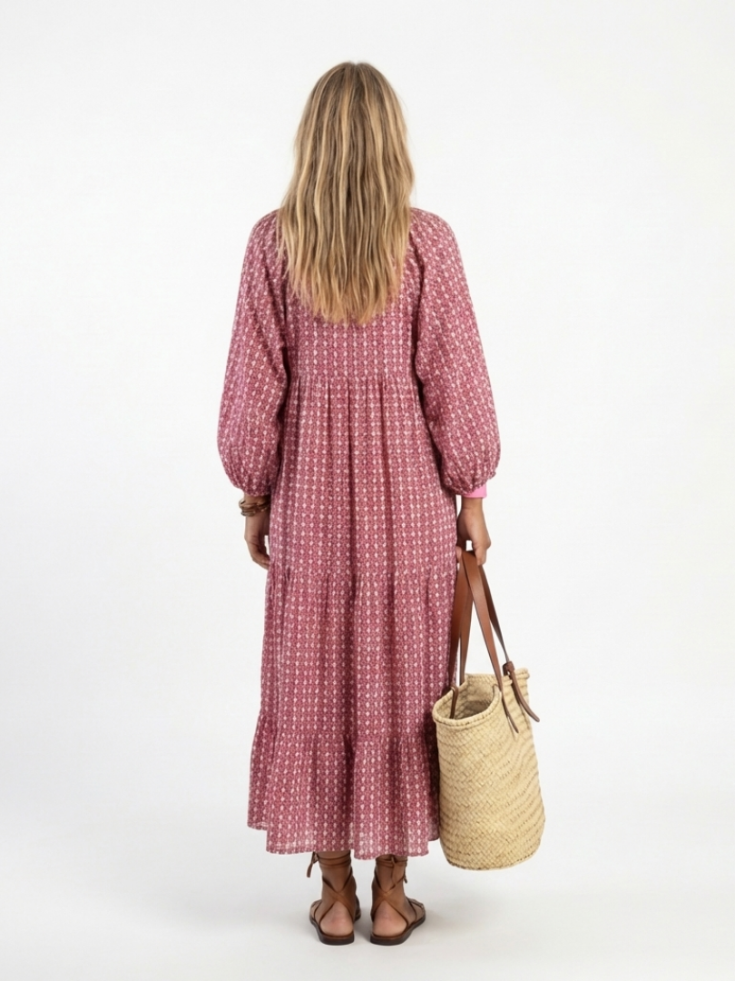Arlette | Midi dress with long sleeves