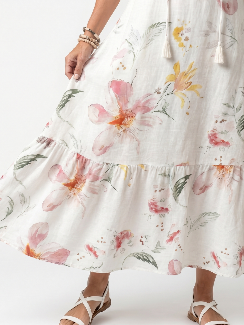 Noa | Floral Midi Dress