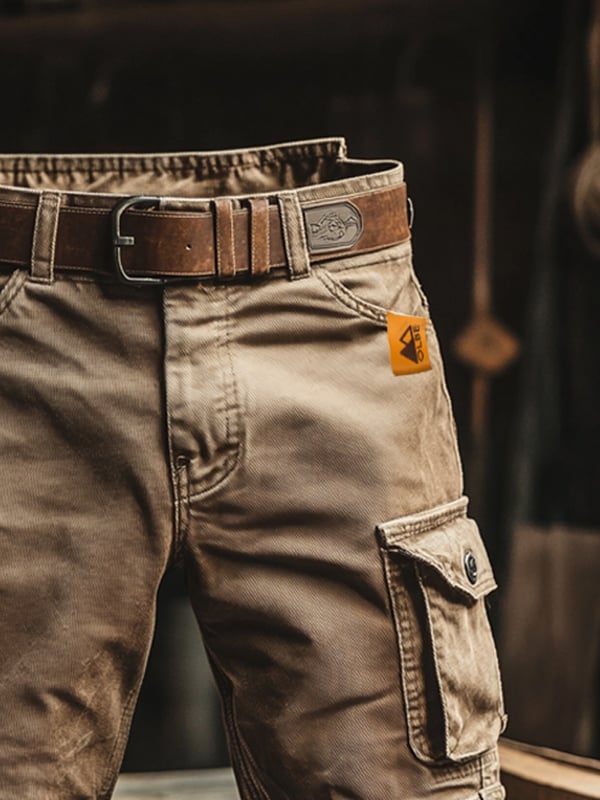 Cargo Pants with Multiple Pockets