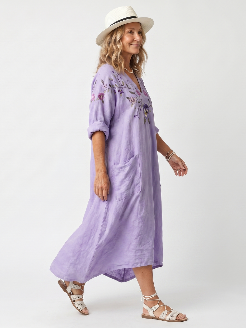 Tavi | Floral Midi Dress