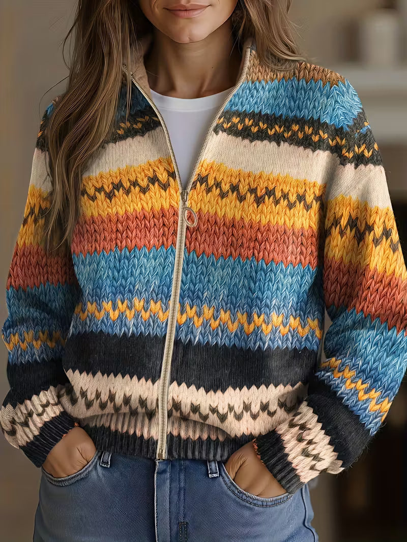 Yseult | Zigzag Cardigan