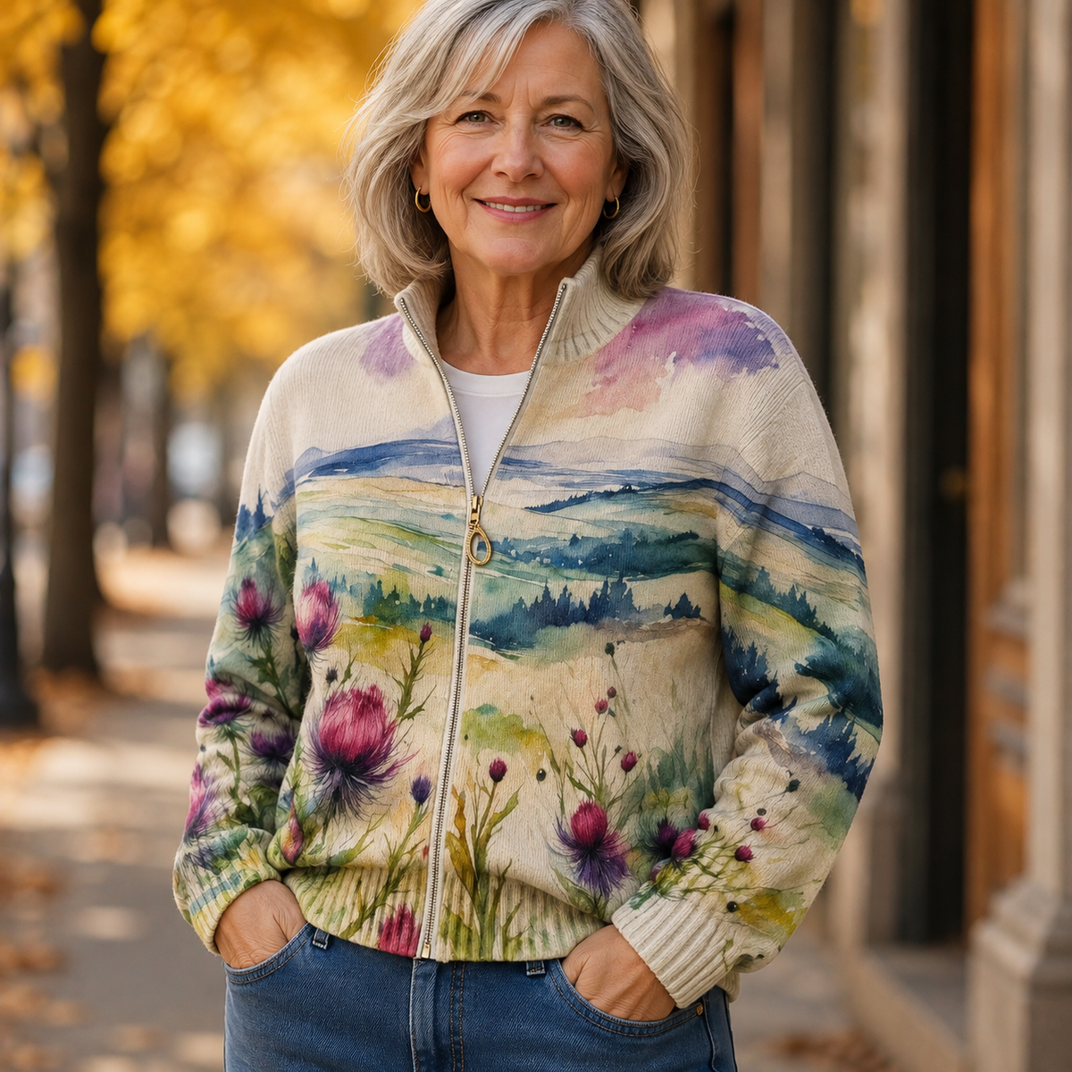 Zelda | Plaid Cardigan