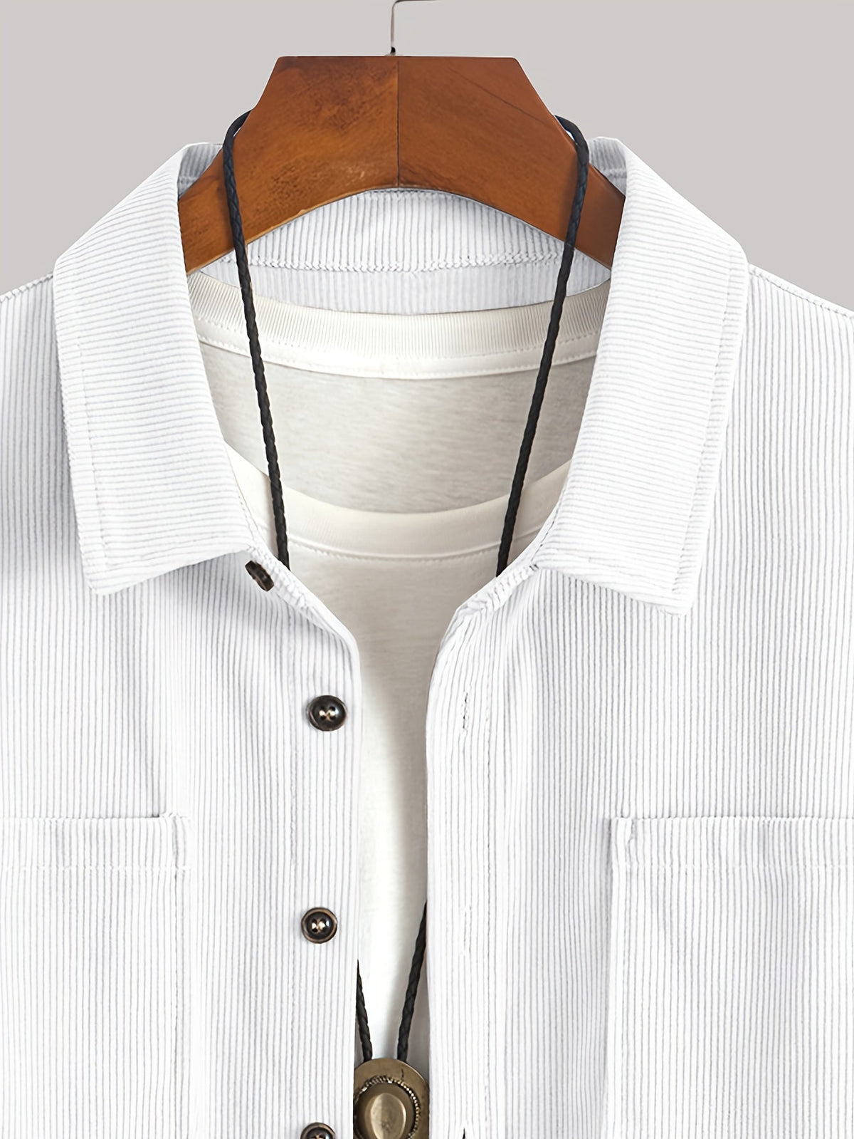 Bryce | Textured Ribbed Outer Shirt