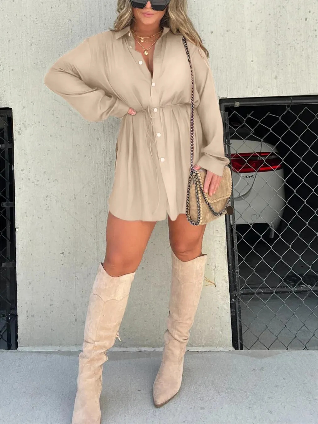 Trendy Satin Jumpsuit