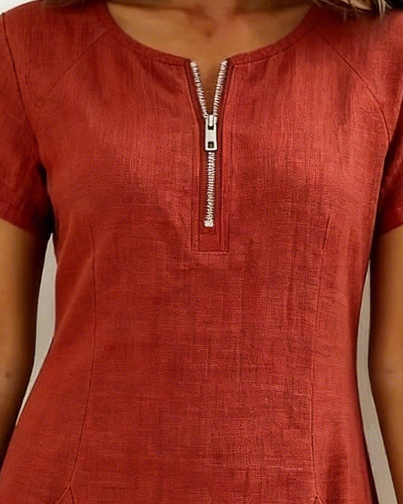 Lina Dress | Natural Elegance for Every Day