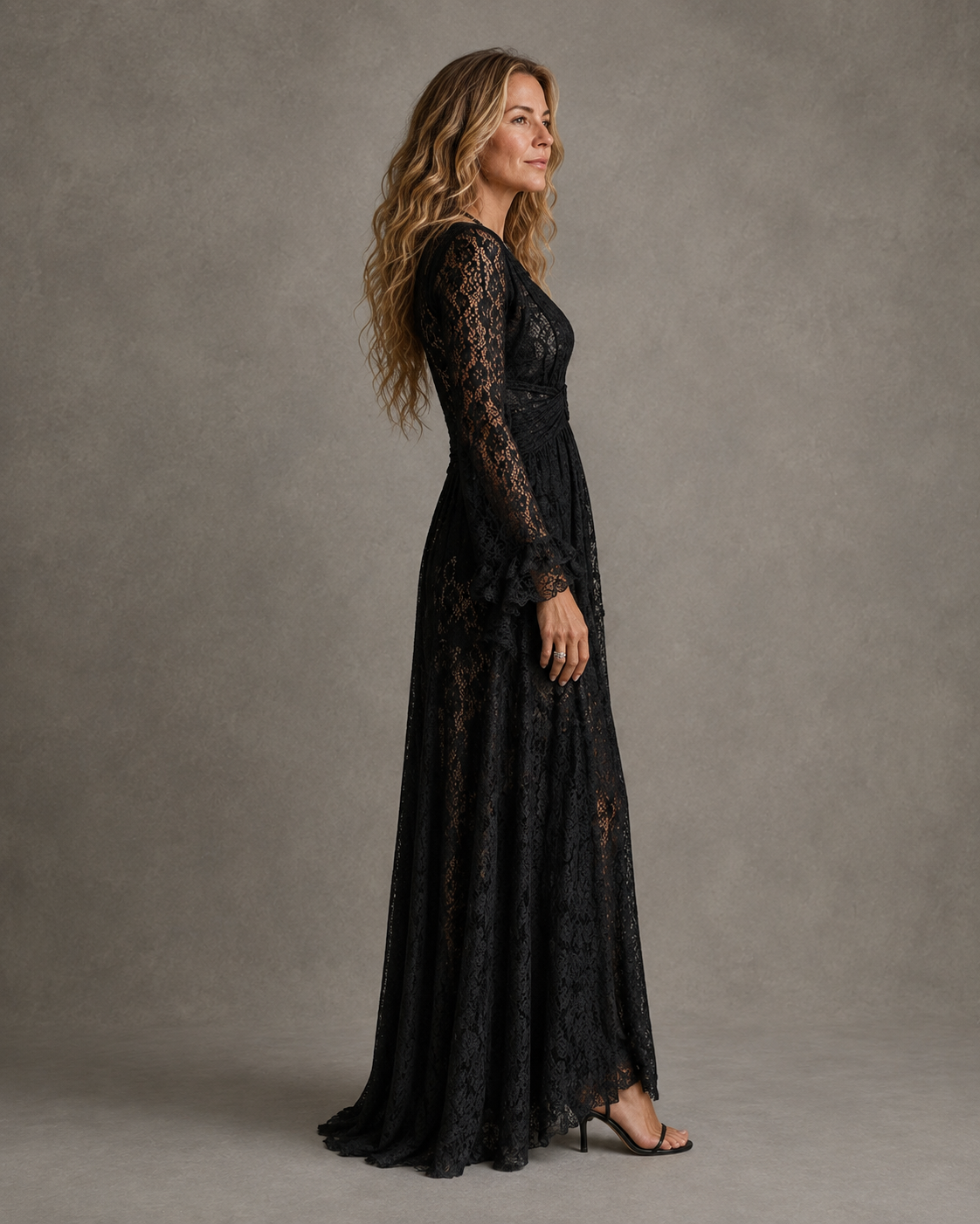 Charlotte | V-Neck Maxi Dress