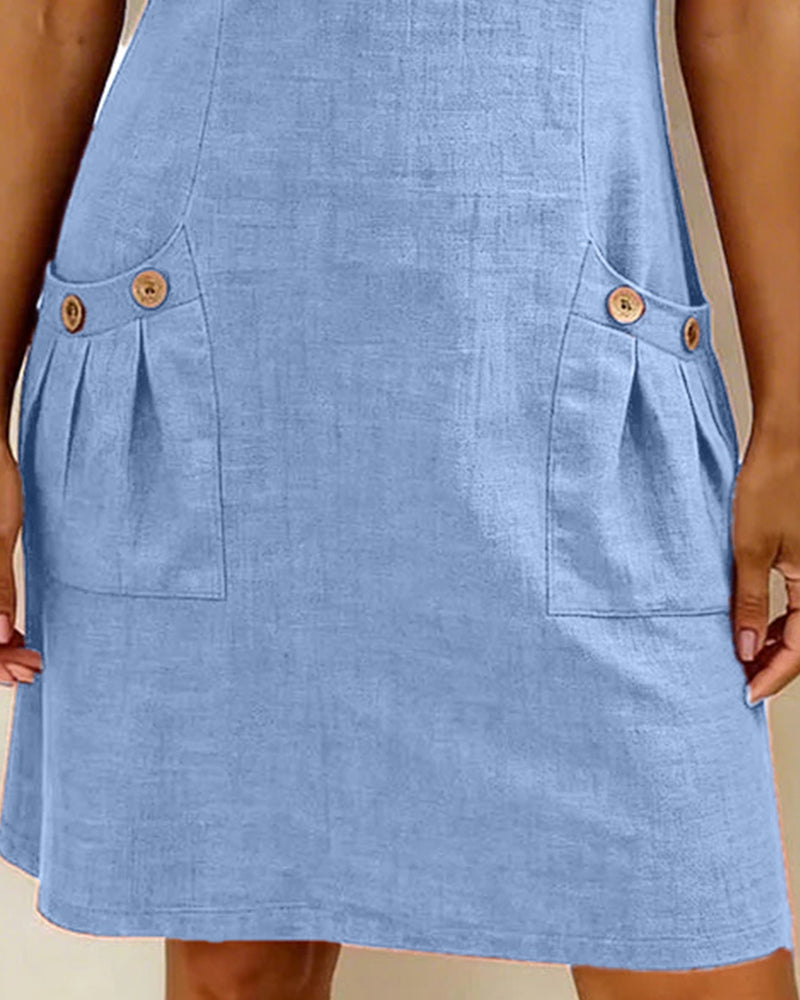Lina Dress | Natural Elegance for Every Day