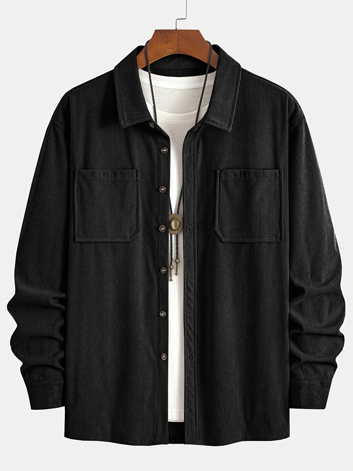 Bryce | Textured Ribbed Outer Shirt
