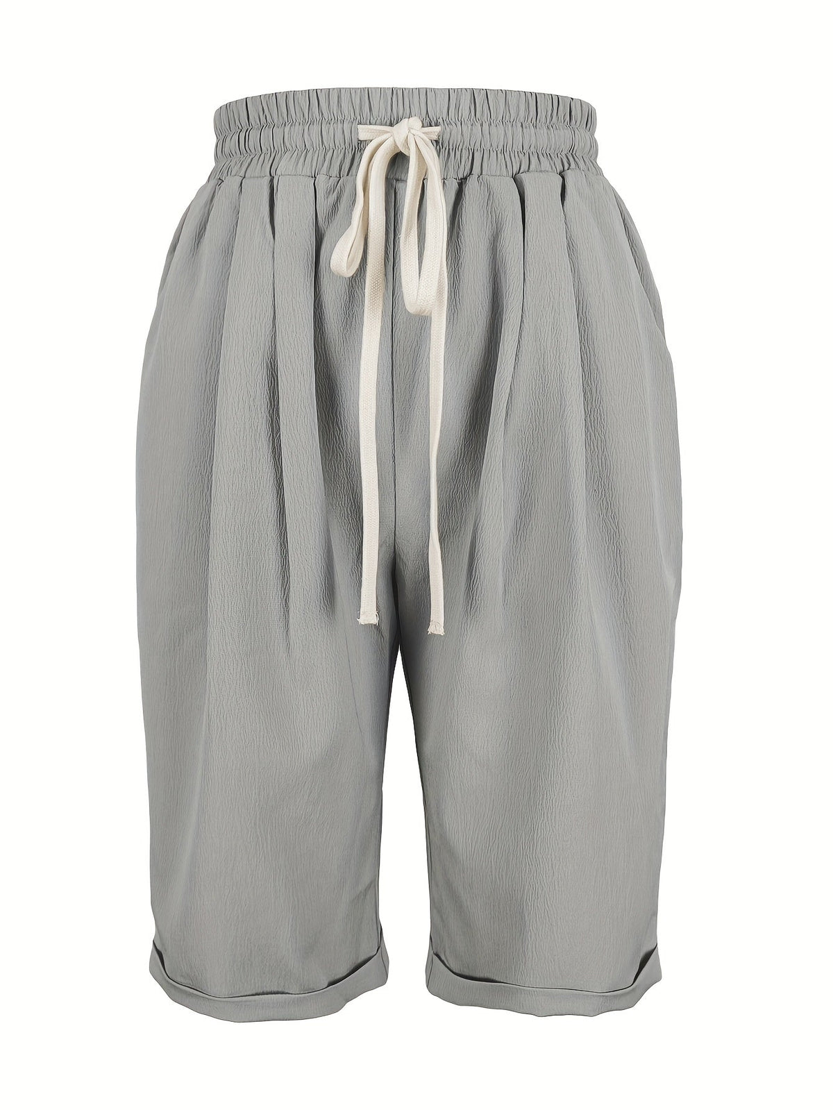Relaxed Fit Capri Pants