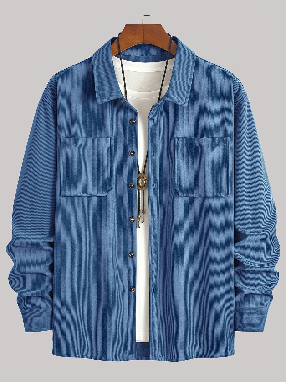 Bryce | Textured Ribbed Outer Shirt