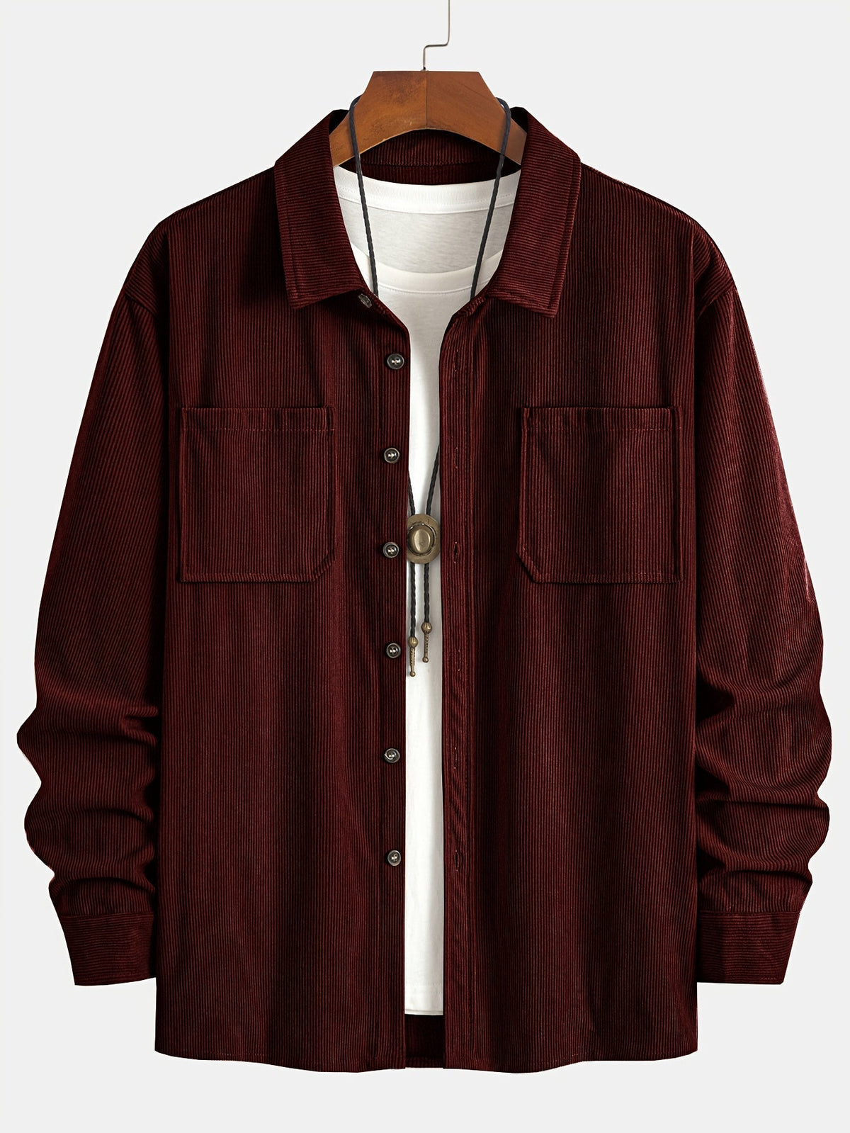 Bryce | Textured Ribbed Outer Shirt