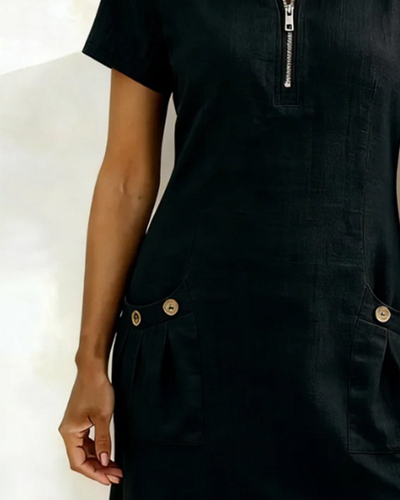 Lina Dress | Natural Elegance for Every Day
