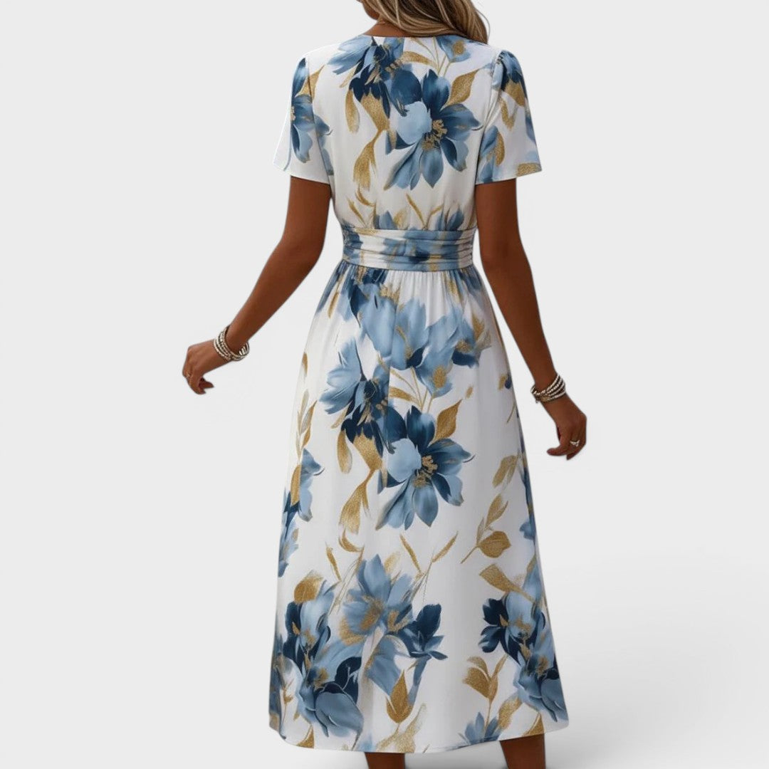 Denise | Midi Floral Dress