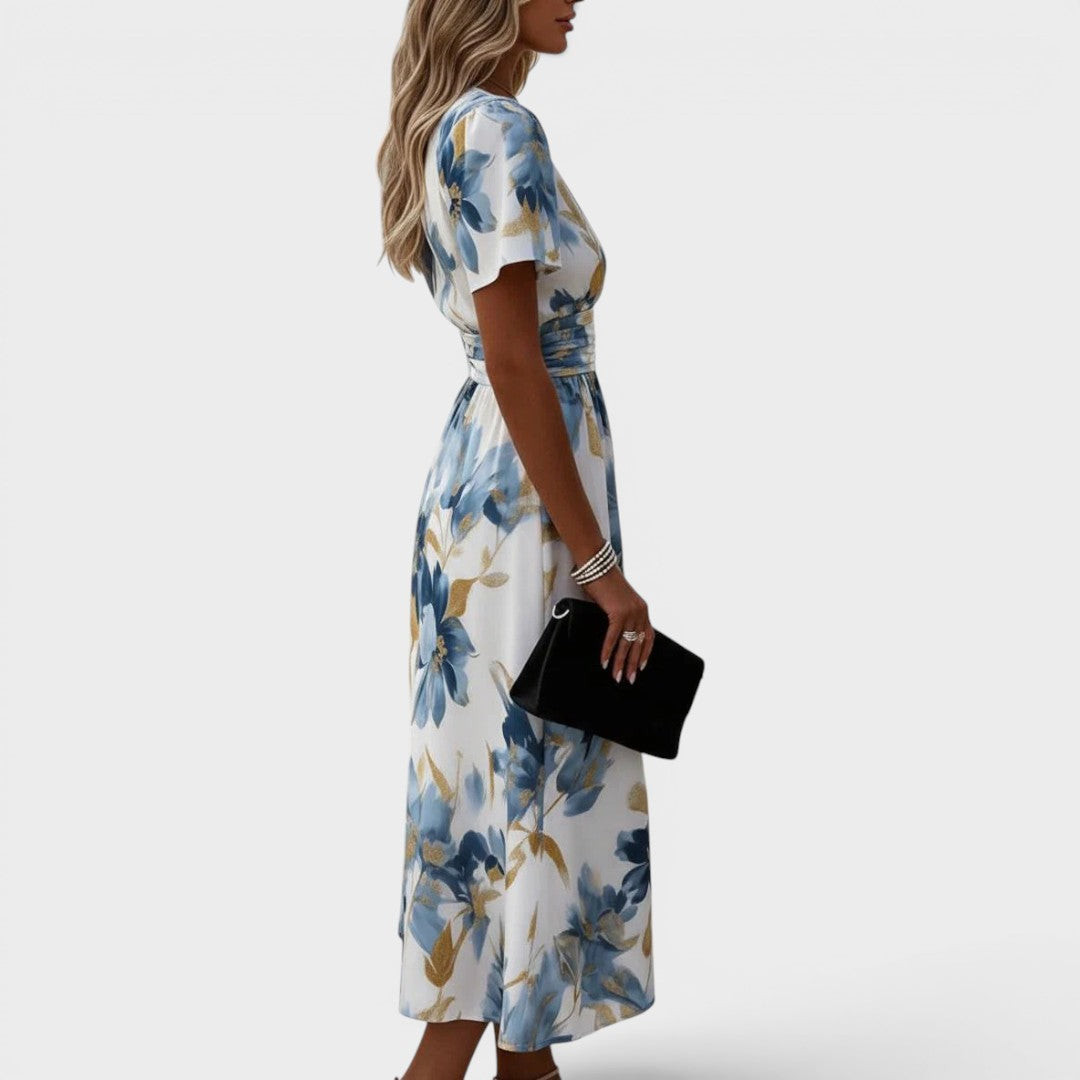 Denise | Midi Floral Dress